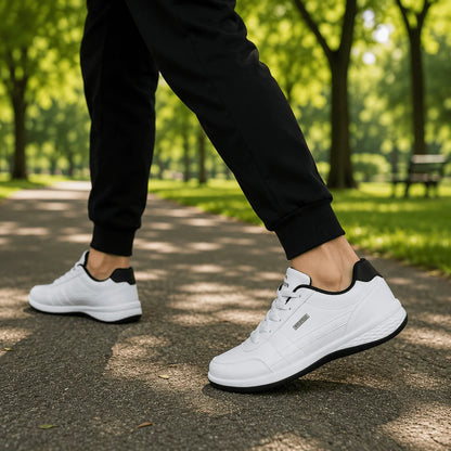 Men’s Sneakers Orthopedic Support Leather Upper