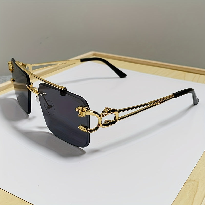 Men's Sunglasses Rimless UV400 & Anti-Reflective