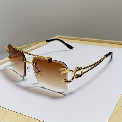 Men's Sunglasses Rimless UV400 & Anti-Reflective