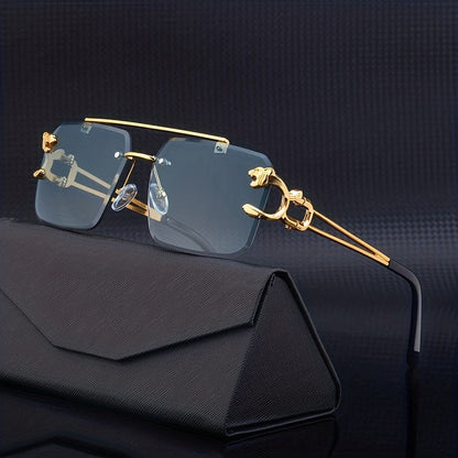 Men's Sunglasses Rimless UV400 & Anti-Reflective