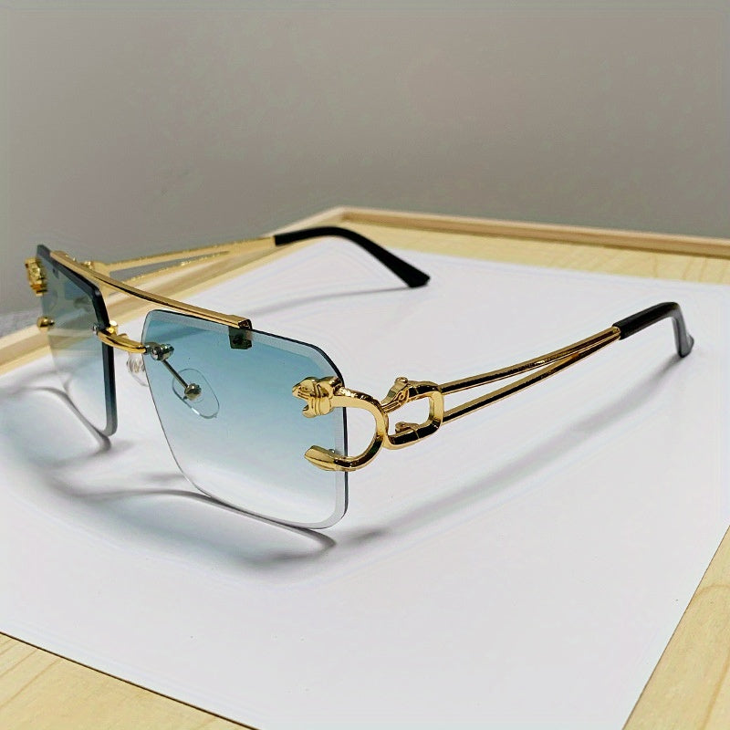 Men's Sunglasses Rimless UV400 & Anti-Reflective