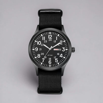 Men's Watch Military Style Waterproof NATO Strap