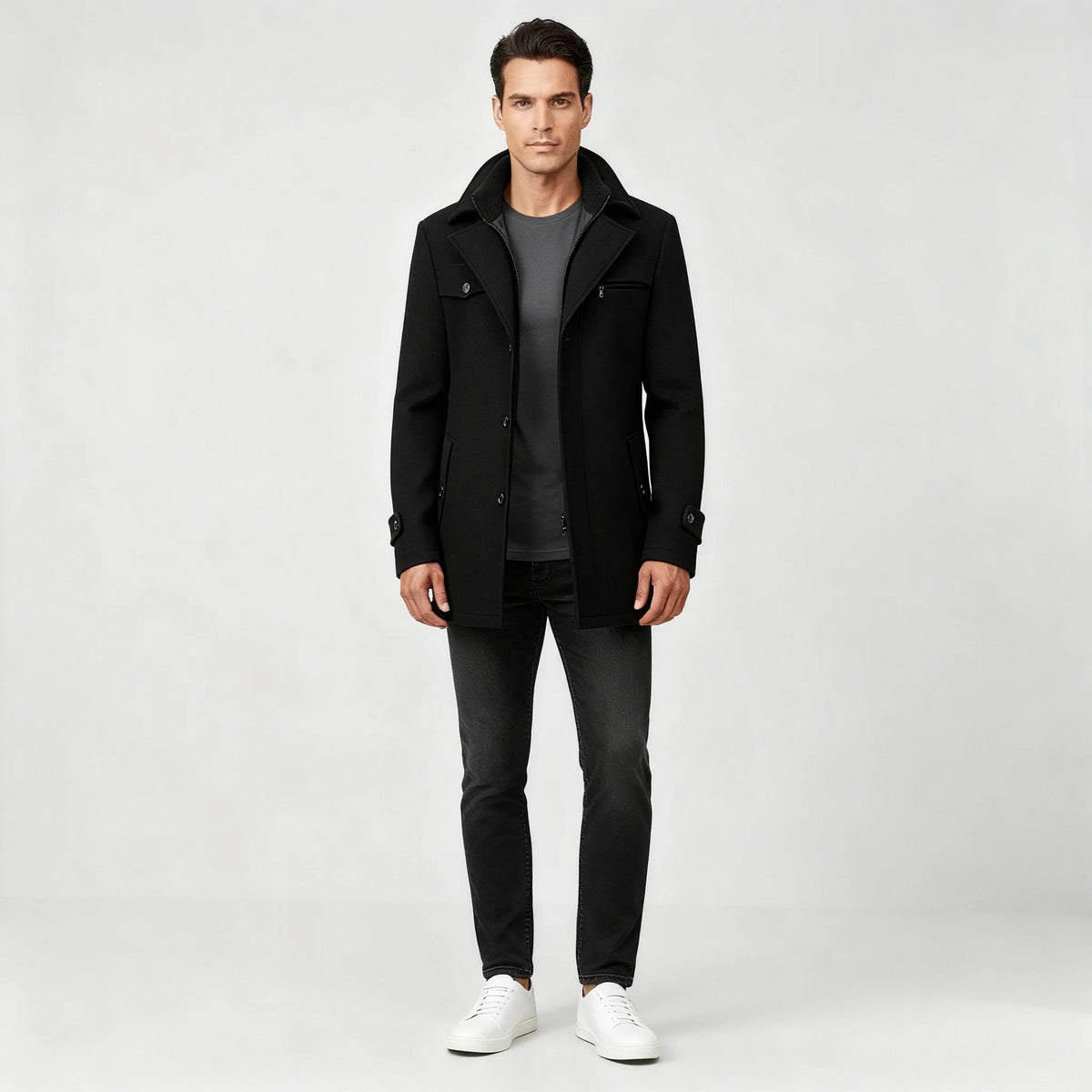 Men’s Winter Jacket Waterproof & Wind-Resistant Relaxed Fit