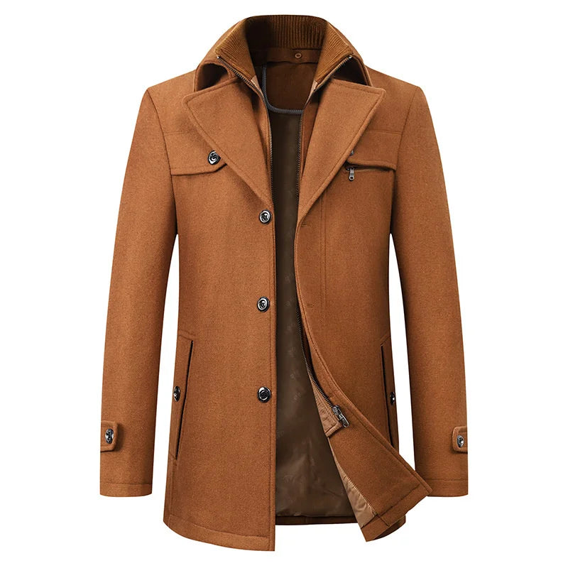 Men’s Winter Jacket Waterproof & Wind-Resistant Relaxed Fit