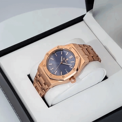 Men's Wristwatch Quartz Movement Stainless Steel Bracelet