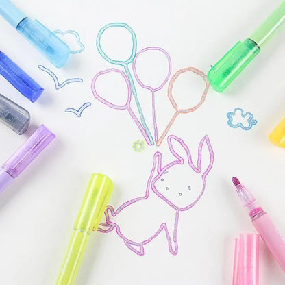 Metallic Marker Set Shimmering Multi-Surface Non-Toxic