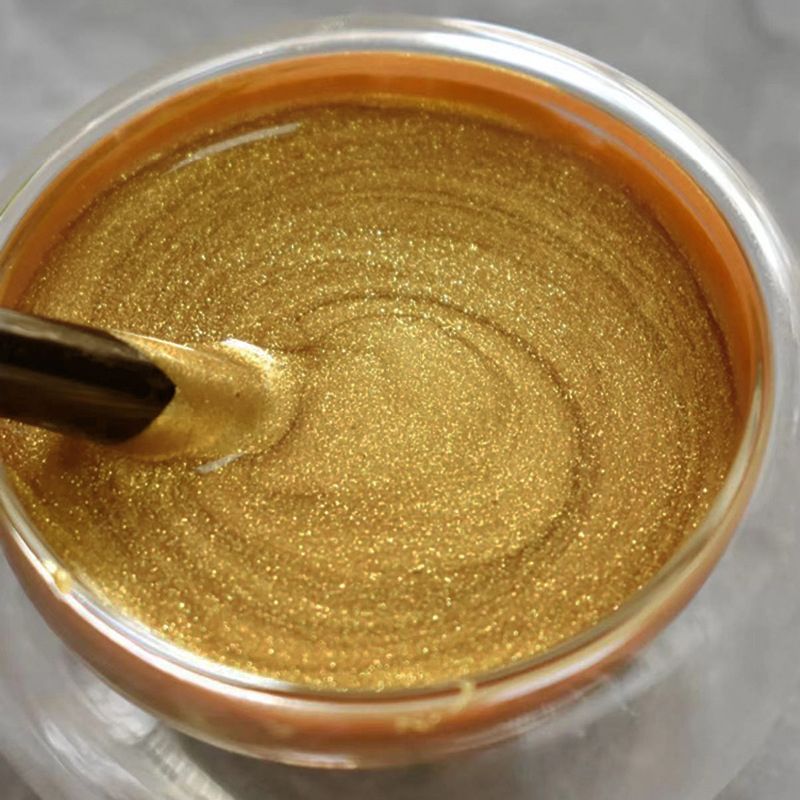 Metallic Paint Gold Water-Based & Weather-Resistant