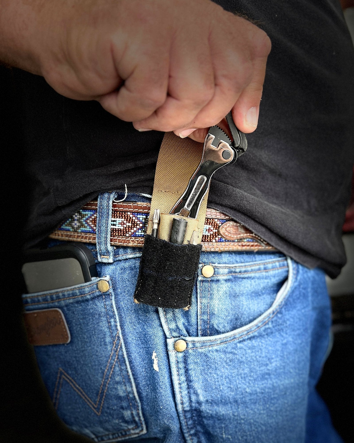 Micro Ratchet Compact Self-Adjusting Grip & Bit Holder