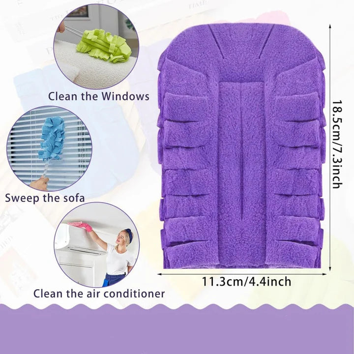 Microfiber Cleaning Pads Soft-Loop Set of 5