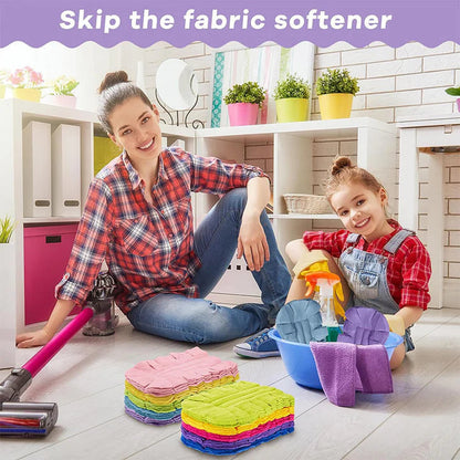 Microfiber Cleaning Pads Soft-Loop Set of 5