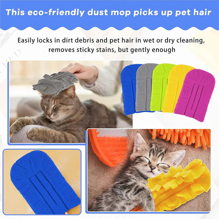 Microfiber Cleaning Pads Soft-Loop Set of 5