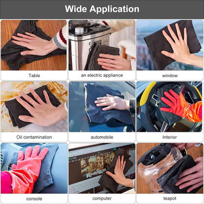 Microfiber Cloths Set Of 10 Highly Absorbent & Streak-Free