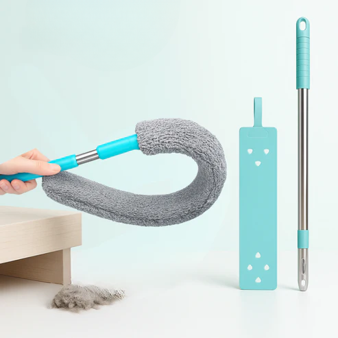 Microfiber Duster Flexible Head Extendable Stainless Steel Handle