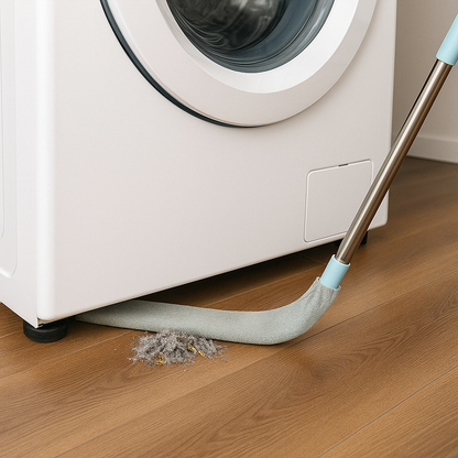 Microfiber Duster Flexible Head Extendable Stainless Steel Handle