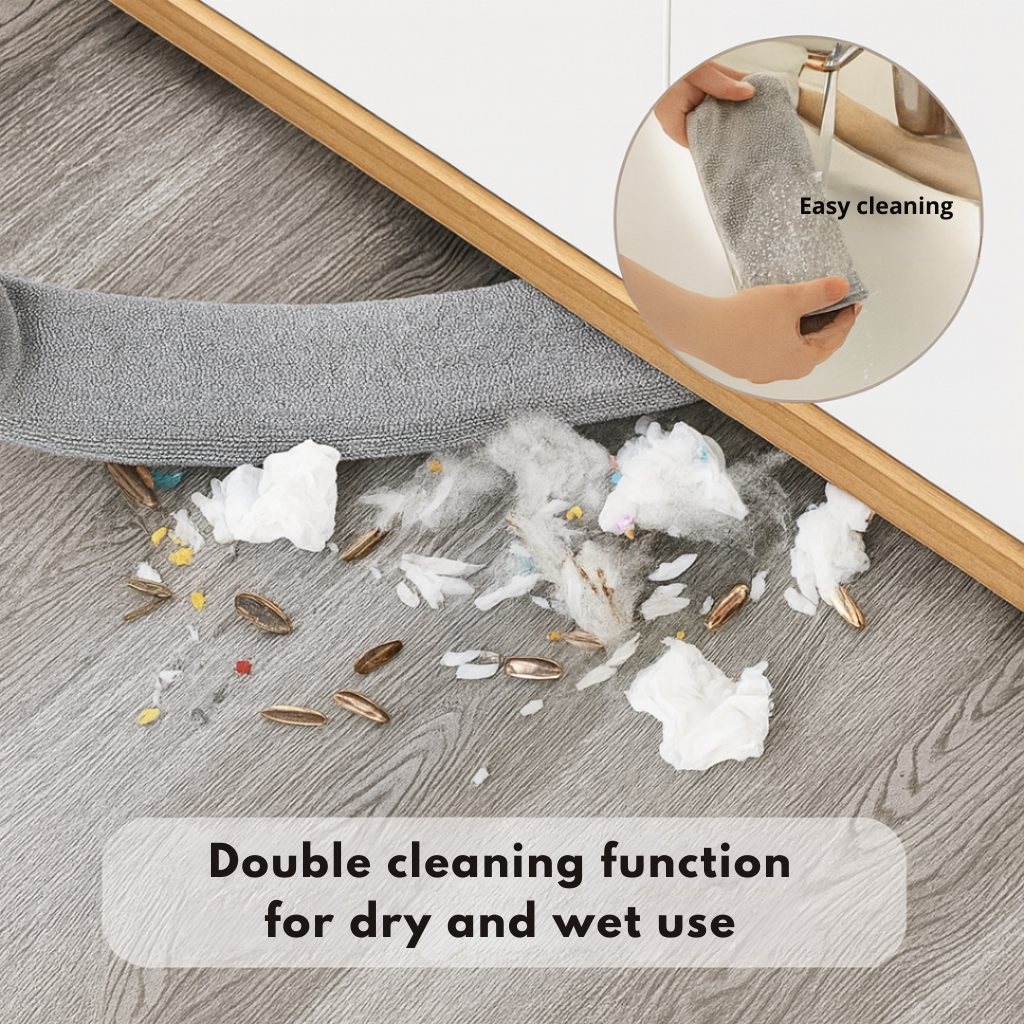 Microfiber Duster Flexible Head Extendable Stainless Steel Handle