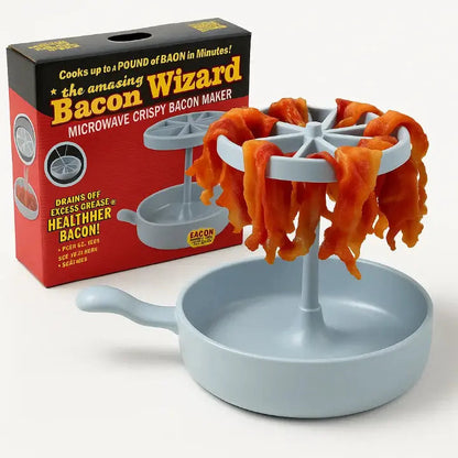 Microwave Bacon Maker Vertical Hanging BPA-Free & Dishwasher-Safe