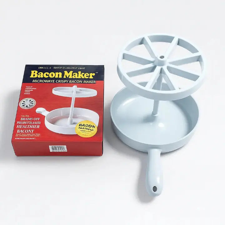 Microwave Bacon Maker Vertical Hanging BPA-Free & Dishwasher-Safe