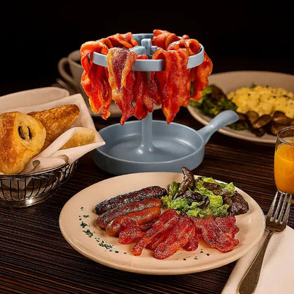 Microwave Bacon Maker Vertical Hanging BPA-Free & Dishwasher-Safe