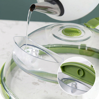 Microwave Cover Steam Reservoir & Splash-Stop