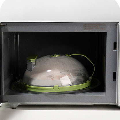Microwave Cover Steam Reservoir & Splash-Stop