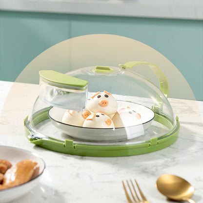Microwave Cover Steam Reservoir & Splash-Stop