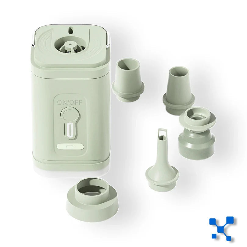Mini Air Pump Compact USB-C Rechargeable Inflate & Deflate
