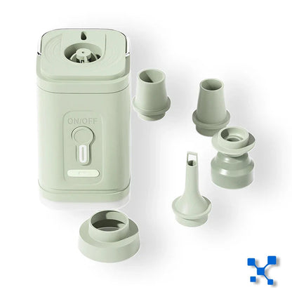 Mini Air Pump Compact USB-C Rechargeable Inflate & Deflate