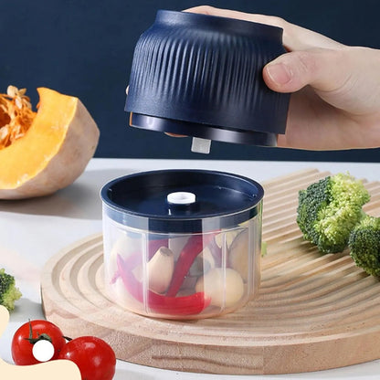 Mini Chopper USB Rechargeable Stainless Steel Blades