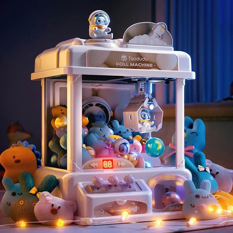 Mini Claw Machine Arcade Game With 35 Prizes & Digital Timer