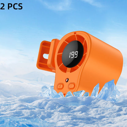 Mini Clip Fan USB-Rechargeable Whisper-Quiet 3-Speed