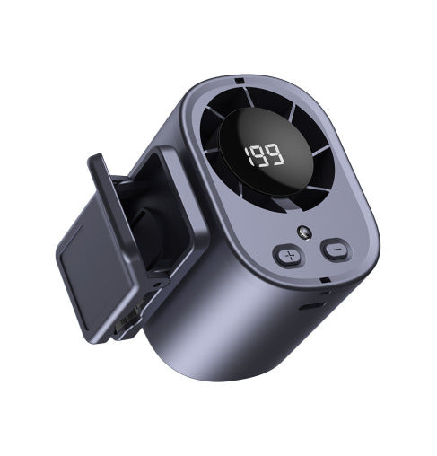 Mini Clip Fan USB-Rechargeable Whisper-Quiet 3-Speed