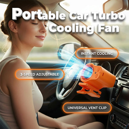 Mini Clip Fan USB-Rechargeable Whisper-Quiet 3-Speed