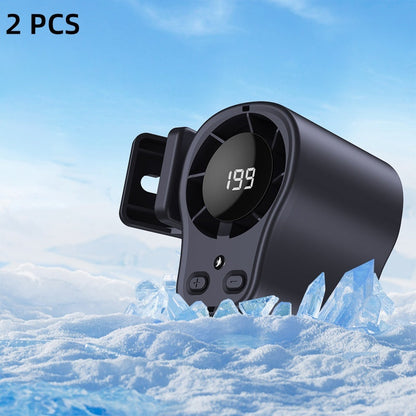Mini Clip Fan USB-Rechargeable Whisper-Quiet 3-Speed