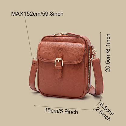 Mini Crossbody Bag RFID Protection 10 Card Slots
