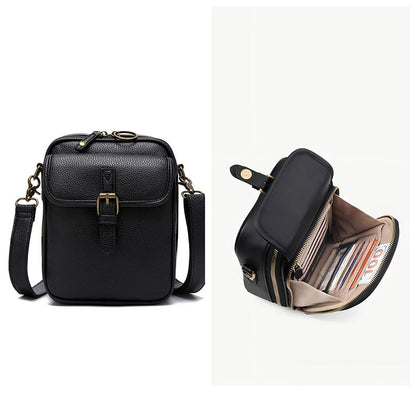 Mini Crossbody Bag RFID Protection 10 Card Slots