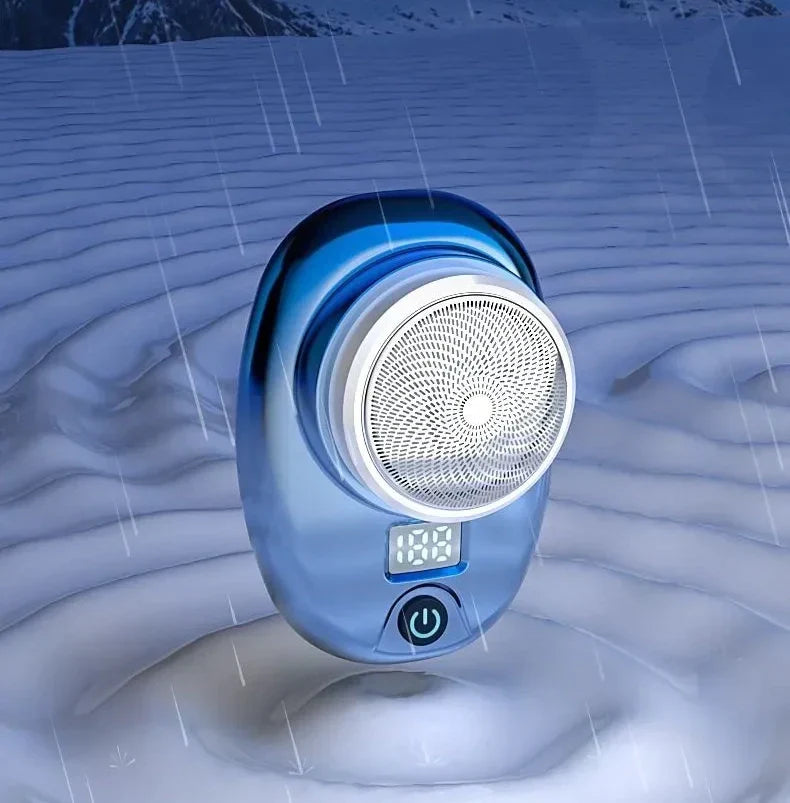 Mini Electric Shaver 6-Blade USB-C Rechargeable Waterproof