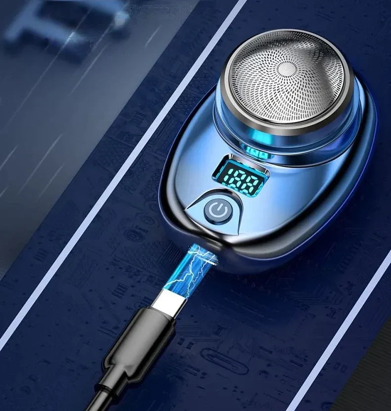 Mini Electric Shaver 6-Blade USB-C Rechargeable Waterproof