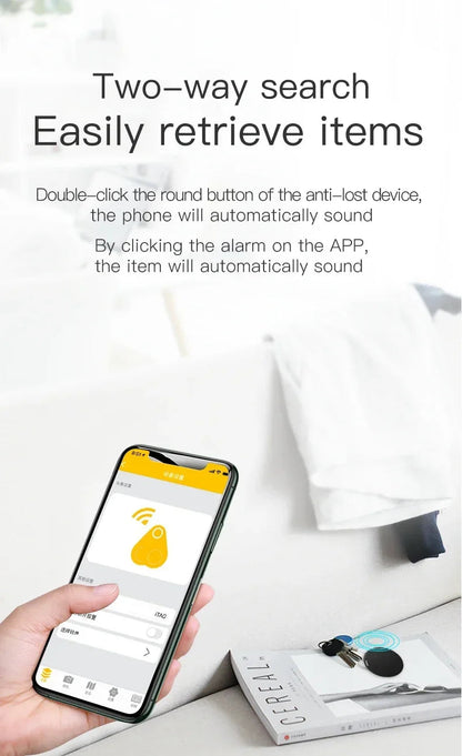 Mini GPS Tracker Coin-Sized & Magnetic 2-Pack