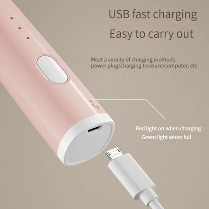 Mini Hand Mixer USB Rechargeable 3-Speed Stainless Steel Whisk