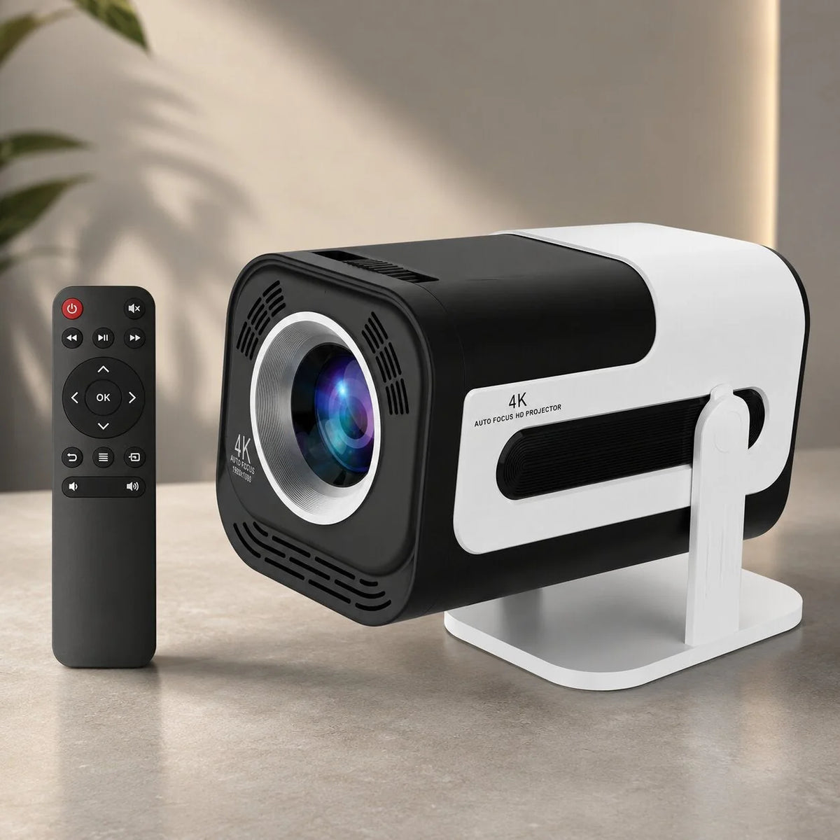 Mini Projector 720p Native WiFi & Bluetooth Portable
