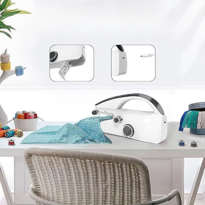 Mini Sewing Machine Dual-Speed USB-C & Battery