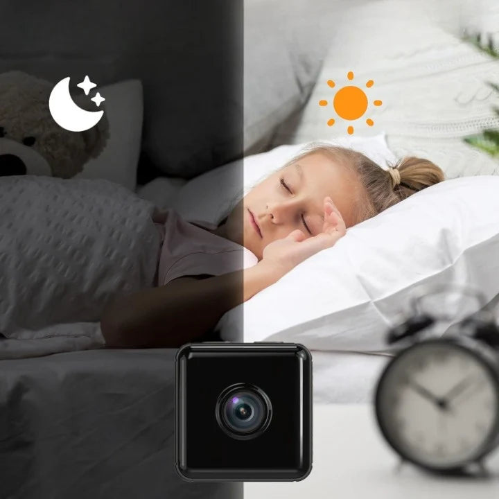Mini Surveillance Camera 1080P Wi-Fi Battery Powered