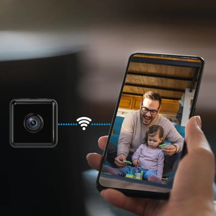 Mini Surveillance Camera 1080P Wi-Fi Battery Powered