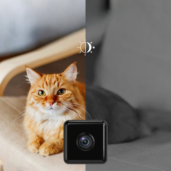 Mini Surveillance Camera 1080P Wi-Fi Battery Powered