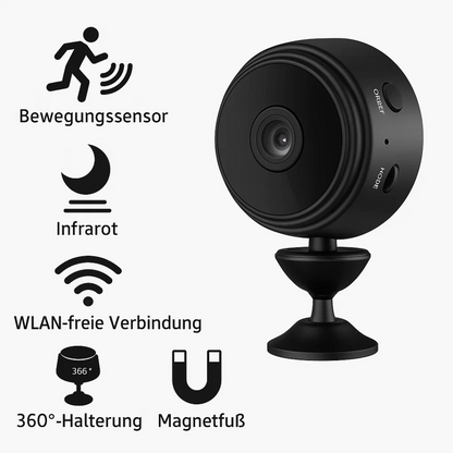 Mini Surveillance Camera Wi-Fi Night Vision & Motion Detection