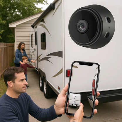 Mini Surveillance Camera Wi-Fi Night Vision & Motion Detection
