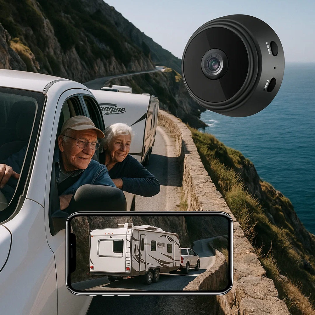 Mini Surveillance Camera Wi-Fi Night Vision & Motion Detection