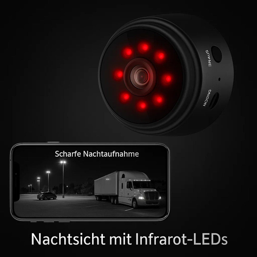 Mini Surveillance Camera Wi-Fi Night Vision & Motion Detection