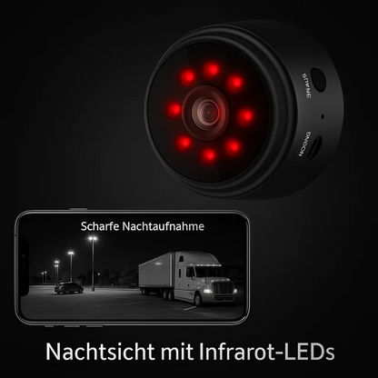 Mini Surveillance Camera Wi-Fi Night Vision & Motion Detection