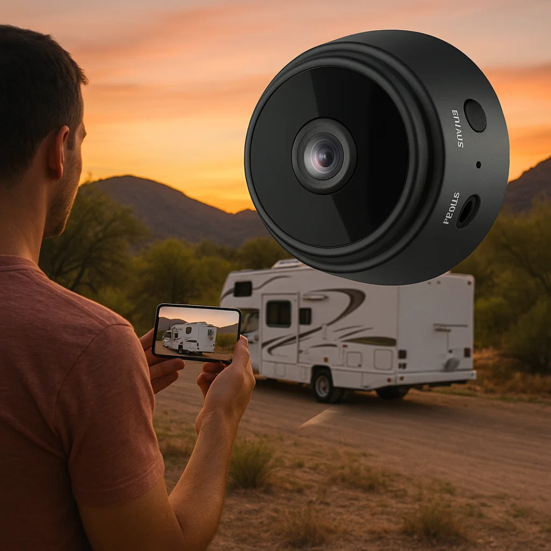 Mini Surveillance Camera Wi-Fi Night Vision & Motion Detection